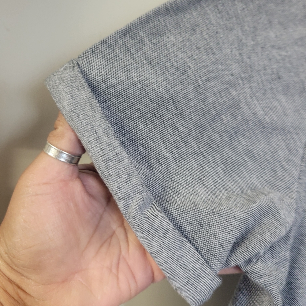 Men's ZARA Gray Short Sleeve Shirt - Picture 5 of 6